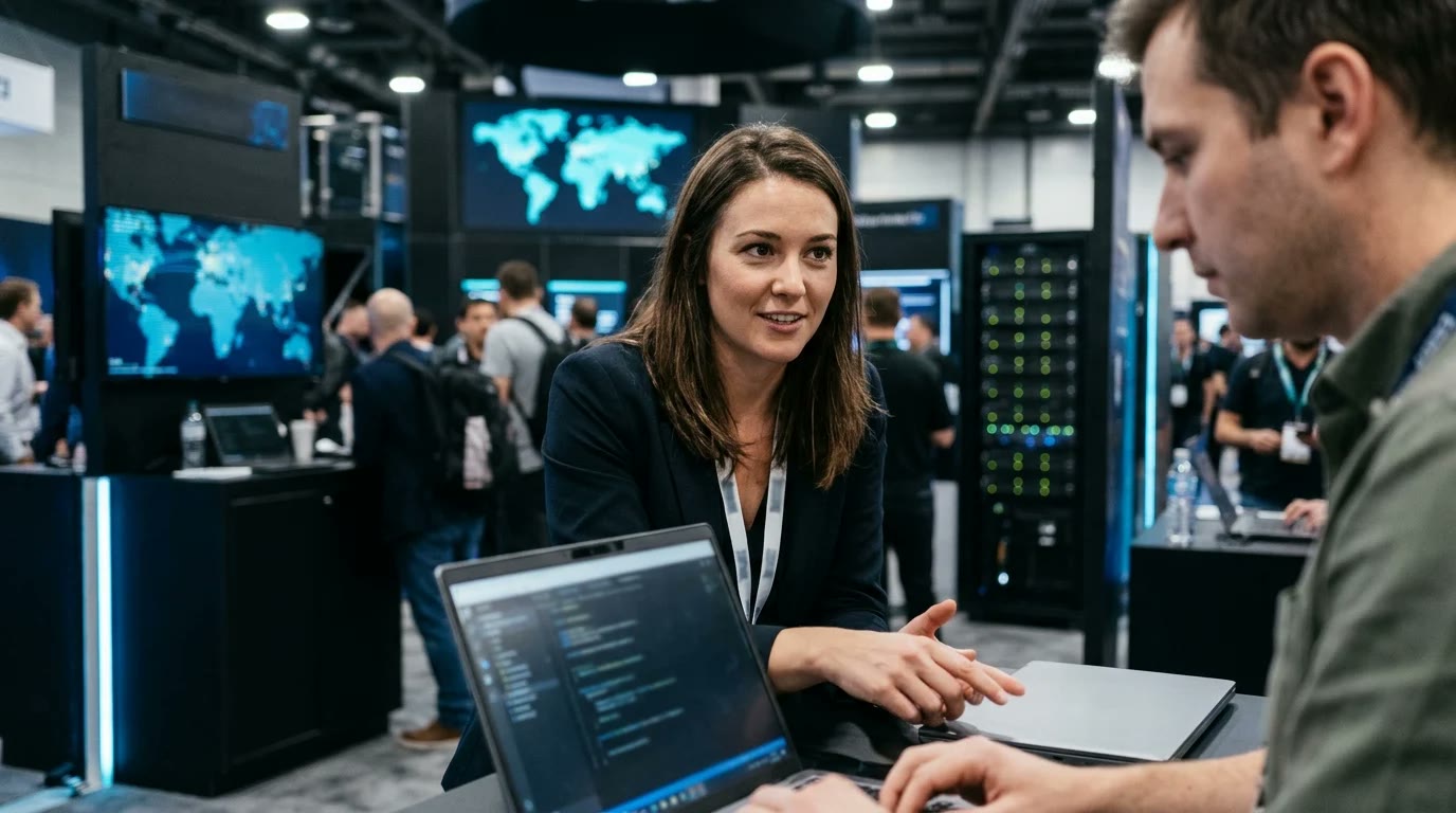 RSAC demo station hosts