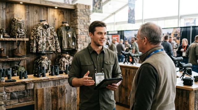 SHOT Show booth reps