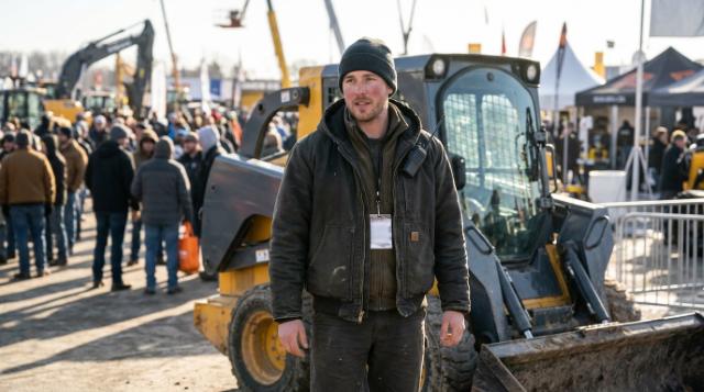 World of Concrete outdoor demo hosts